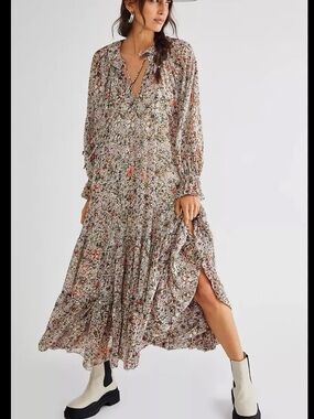 free people moroccan dreams maxi dress Free People Moroccan Dream Maxi Dress in Multi